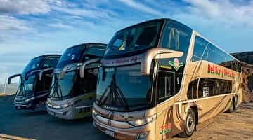Del Sur y Media Agua Pasajes en micro